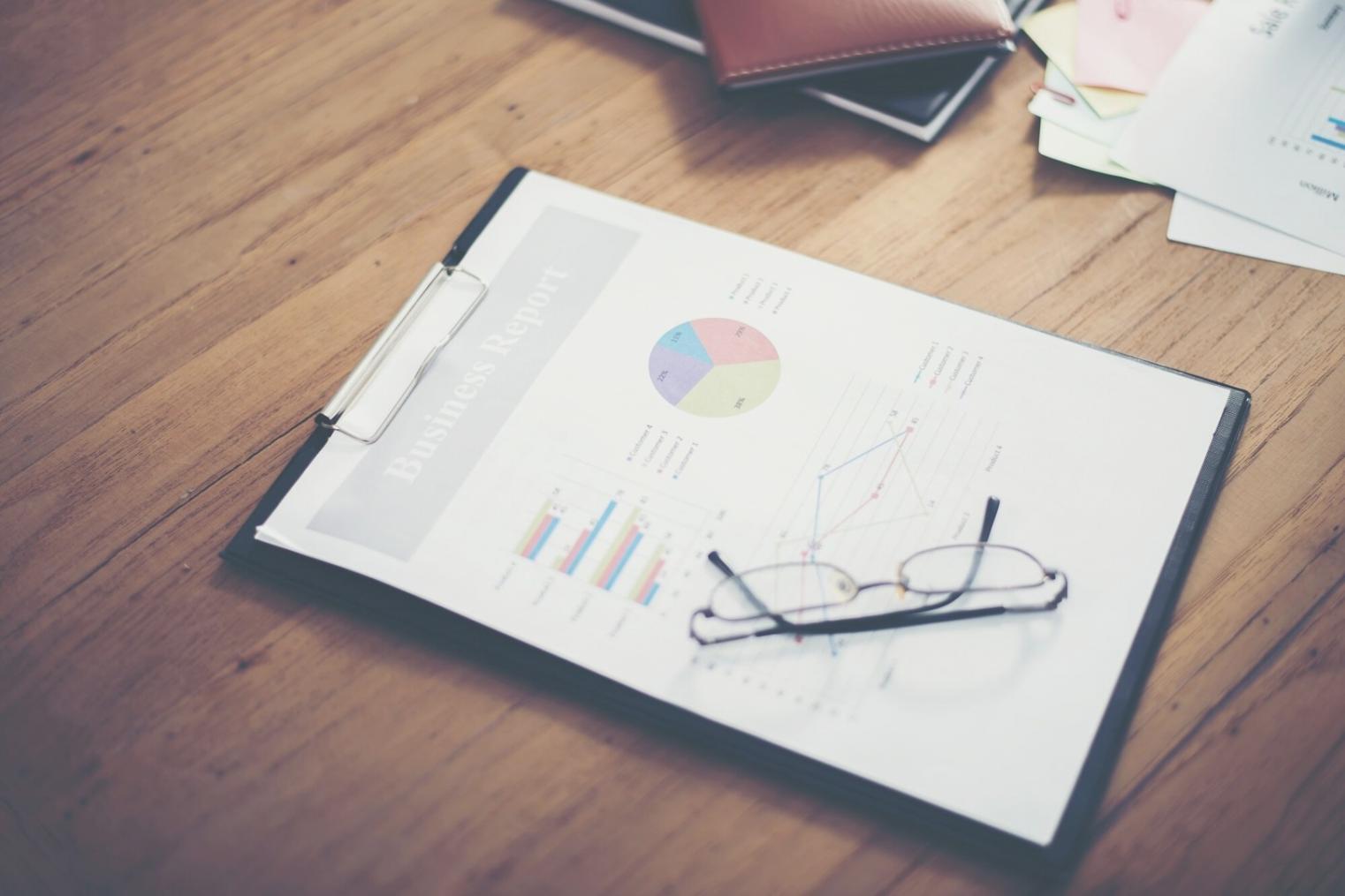 Workshop participants reviewing content strategy documents